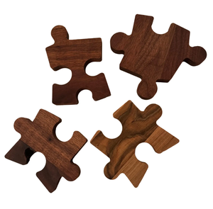 Ensemble de sous-verres en bois au design attrayant pour verres à jus, tasses à thé et à café, de haute qualité et à prix abordable - Product Image 5