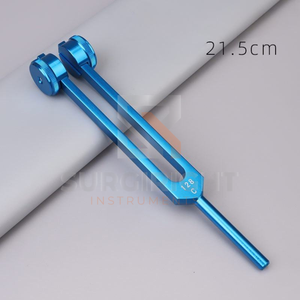 Diapasón de aluminio de 512 Hz para diagnóstico clínico, neurología, audiológica, ortopedia y evaluación auditiva OEM Blush MOL - Product Image 5