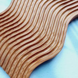 Assiette de service de fruits en bois d'acacia rond, solide, de forme Unique, vente en gros, Offre Spéciale - Product Image 2