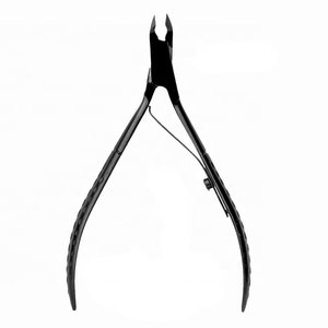 Outil de soin des ongles professionnel de haute qualité en acier inoxydable, léger, coupe douce, poignée en silicone souple, coupe-cuticules - Product Image 2
