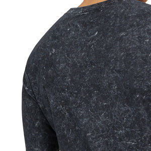 T-shirt pour homme vintage streetwear, style high street, coupe classique, délavé à l'acide, respirant, séchage rapide, personnalisable, 100% coton - Product Image 5