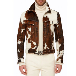 Winter And Autumn Season Outdoor Wear <b>Men</b> Cowhide <b>Leather</b> <b>Jacket</b> Wholesale Latest Design Trendy Cowhide <b>Leather</b> <b>Jacket</b> - Product Image 1
