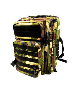 Mochila táctica impermeable con compartimento interior con cremallera, ranura interior, gran capacidad, mochila deportiva de poliéster - Product Image 6