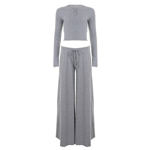 Ensemble de survêtements personnalisés pour femmes : pantalon de jogging et sweat à capuche, tenue décontractée de haute qualité, deux pièces avec poches latérales robustes - Product Image 6