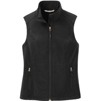 Gilet polaire en laine coupe-vent multi-poches pour femme grande taille, broderie personnalisée, vêtements d'extérieur, prix bas, vente en gros hiver
