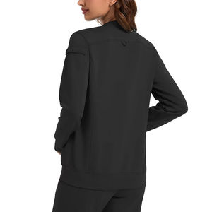 Chaquetas de Enfermera y Doctora Personalizadas con Logotipo, Uniformes Médicos Quirúrgicos Lisos para Mujer, Venta al Por Mayor - Product Image 4