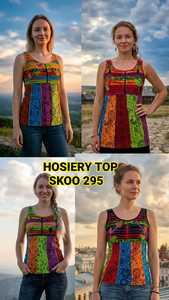 SK.NOOR and SONS PRESENTA el NUEVO TOP DE CALCETERÍA para MUJERES en PRECIOSO DISEÑO y VIENE en MULTICOLOR Característica ecológica - Product Image 1
