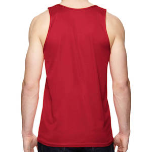 OEM Custom Printed High Quality Sustainable Crewneck <b>Muscle</b> Fit 100% Cotton Ribbed tank <b>Top</b> for <b>Men</b> - Product Image 6