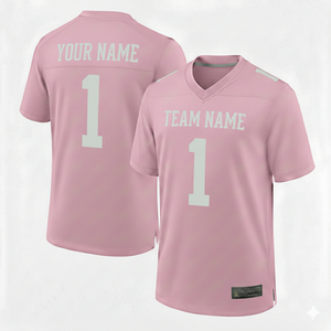 Vente en gros de maillots de football américain personnalisés pour hommes, impression numérique, respirants, séchage rapide, 100% polyester, haute qualité - Product Image 1