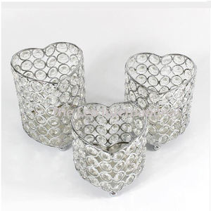 Centro de Mesa Decorativo Popular para Bodas y Fiestas, Portavelas de Cristal con Cuentas para Velas de Té - Product Image 4