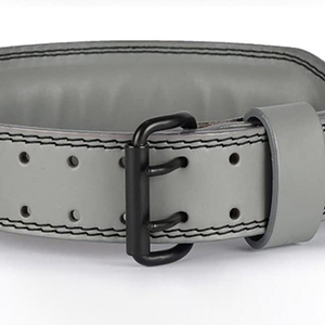 Best Quality Foldable Portable Breathable Unisex Weightlifting Leather Back Support Power <b>Belt</b> with Heavy Duty Non-Slip Buckle - Product Image 6