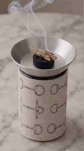 Brûleur d'encens motif mors de cheval avec bol en acier inoxydable, diffuseur d'aromathérapie, brûleur de Bakhoor Oud en résine et charbon, brûleur d'oud arabe - Product Image 5