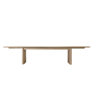 Table de salle à manger extérieure extensible moderne, en teck massif, grande, durable, imperméable, design élégant, meubles de jardin et de terrasse - Product Image 4