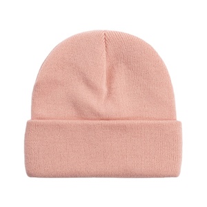 Best quality Wholesale 100% Acrylic Plain Beanie <b>Cap</b> Keep Warm Custom logo Beanie Knitted Winter Hat for Women <b>Men</b> - Product Image 6