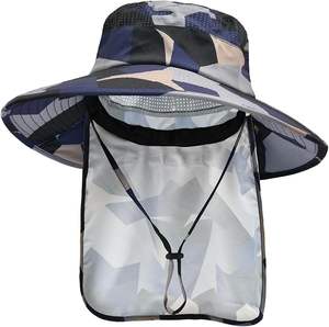Sombrero de Pescador de Lona con Estampado Animal, Plegable y Moderno, para Mujeres y Hombres, Protección Solar, para Pesca al Aire Libre, AquaGuard, Ala Ancha, Cuatro Tallas - Product Image 4