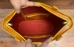 Nouveau sac fourre-tout personnalisé en cuir rouge pour femmes fait à la main véritable sac de luxe en cuir Crazy Horse sac à bandoulière rouge sac à main à fermeture éclair - Product Image 6