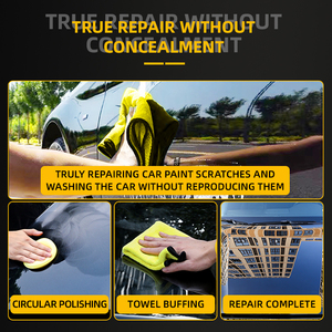 Cera para pulir y eliminar arañazos de coche, KEEDIN, 120ml, productos de limpieza automotriz, cera resistente a los arañazos - Product Image 2