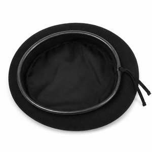 Boinas Personalizadas al por Mayor, Suaves y Cálidas, Mezcla de Lana, Estilo Clásico, Logotipo Personalizado, Uso Ceremonial, Boinas de Invierno para Unisex - Product Image 5