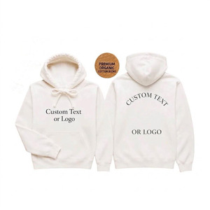 Sudadera con Capucha Personalizada 100% Algodón, Tejida, Oversize, para Invierno, con Bolsillo, 380gsm, para Streetwear, Servicio OEM - Product Image 1