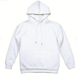 Sudadera con capucha informal de invierno para hombre, 100% algodón, con bolsillo, corte regular, sudadera con capucha tipo pullover, conjunto deportivo de dos piezas, forro polar, personalizable. - Product Image 3