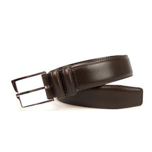 Ceintures pour hommes en cuir véritable, nouveau design, ceinture en cuir véritable pour pantalon habillé, ceinture en cuir promotionnelle à prix bas - Product Image 1