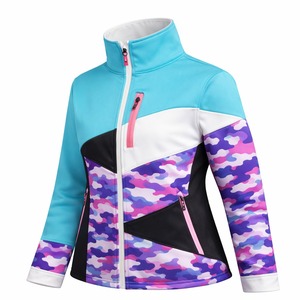Nouvelle veste coupe-vent et imperméable à manches longues avec fermeture éclair et impression couleur pour le ski et le patinage sur glace, veste coupe-vent pour homme - Product Image 2