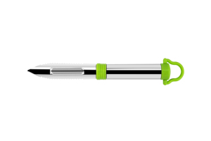 Couteau à éplucher de précision classique avec manche ergonomique en plastique, conception durable, polyvalent pour la cuisine, en acier inoxydable - Product Image 3