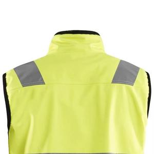 Chaleco de Seguridad Naranja de Alta Visibilidad, Ropa de Trabajo Reflectante, Chaleco para Hombre con Bolsillos, Chaleco Reflectante Naranja, Uniforme de Alta Visibilidad Naranja - Product Image 4
