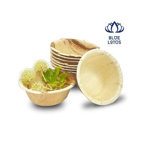 Tazón de Hoja de Palma de Primera Calidad 2026, Vajilla Ecológica Desechable para Servir Bocadillos Callejeros y Catering para Eventos, Duradero y Fácil de Limpiar - Product Image 1