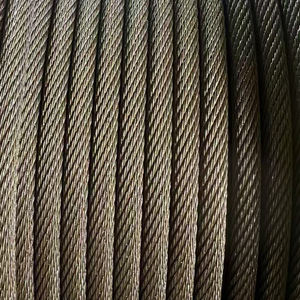 Cable de acero coreano antitorsión, resistente a la rotación, para grúas, elevadores, aparejos industriales, con resistencia superior a la rotación. - Product Image 1