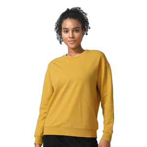 Womens Cropped Fleece Hoodie Sweatshirt Long Sleeve Drop Shoulder Raw Hem <b>Pullover</b> Casual Plain Crop Top Hoodies - Product Image 2