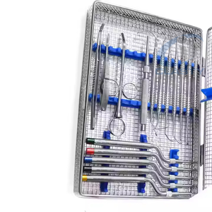Offre Spéciale – Kit d'instruments chirurgicaux vétérinaires et dentaires en acier inoxydable allemand pour microchirurgie, approuvé CE ISO, pour étudiants - Product Image 5