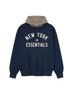 Sweat-shirt à capuche Sport NY Essentials avec logo personnalisé, pull-over unisexe, streetwear décontracté, sweat-shirt de sport