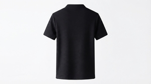 Polo classique pour homme, respirant, séchage rapide, vêtements de golf décontractés, logo personnalisé, OEM, ODM, vente en gros, polo uni pour homme, manches courtes - Product Image 2