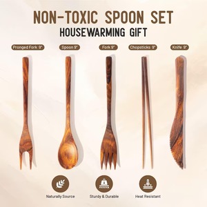 Wood Spoon and <b>Kitchen</b> <b>Accessory</b> <b>Set</b> Home Utensil Manufacture Cook Tool Wooden Spoon With Price for Sale - Product Image 2