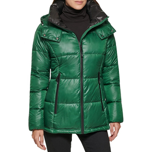 Customized Logo Sized Front Knitted Breathable Winter Casual Streetwear Puffer <b>Jacket</b> Women Wholesale High Quality Professional - Product Image 4