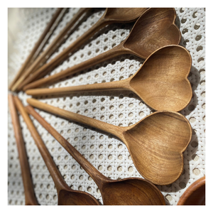 Cuchara de madera tradicional de Vietnam para cocina, mesa, servicio de restaurante, uso en regalos, colecciones y accesorios para el hogar. - Product Image 4