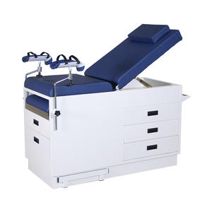 Fabbrica diretta ospedale mobili consegna manuale letto parto visita ginecologica letto con cassetti - Product Image 1