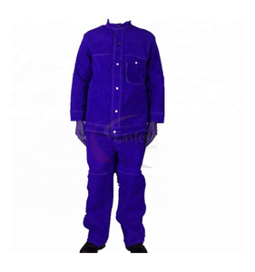 Traje de Soldadura de Cuero de Primera Calidad, Delantal de Soldador Resistente, Ignífugo, Resistente a Altas Temperaturas - Product Image 4