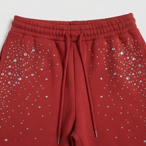 Conjunto de Sudadera y Pantalones con Pedrería Personalizada, Adornado con Cristales Brillantes, Precio al por Mayor, Conjuntos de Sudadera con Pedrería para Hombre - Product Image 3