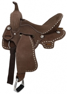 Silla de Montar Western de Cuero Genuino Premium Hecha a Mano para Carreras de Barriles y Senderismo, Equipo de Equitación, Fabricante Mayorista y Exportador - Product Image 2