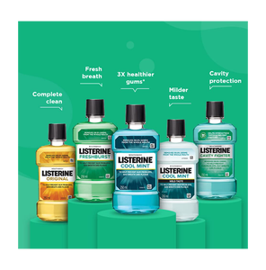 Bain de bouche Listerine Advanced White saveur douce, blanchissant cliniquement prouvé - Product Image 1