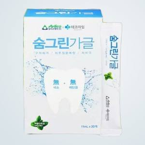 Enjuague bucal en barra Tekojaim Sumgreen de 220ml, producto coreano K-Beauty, hecho en Corea, limpiador y refrescante. - Product Image 3