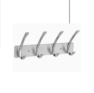 Stylish Matt Silver Hook Customized Aluminium Multifunction Furniture Cabinets <b>Wardrobe</b> Hooks Cabinets Bedrooms Bathrooms - Product Image 6