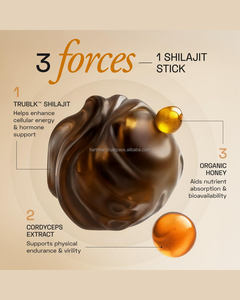 Complément alimentaire en résine de Shilajit pure au miel pour renforcer l'immunité, améliorer l'énergie et la vitalité - Product Image 6