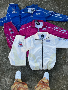 Conjunto Deportivo Unisex de Talla Grande, Ecológico, Transpirable, Chaqueta Cortavientos con Cremallera de Manga Larga y Pantalones Cortos, Ligero y de Secado Rápido - Product Image 3