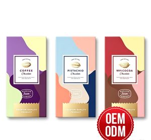 Caja de Papel Personalizada de Alta Calidad para Dulces y Chocolates, Caja de Regalo para Barras de Chocolate con Marca OEM/ODM - Product Image 1