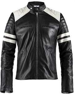 เสื้อแจ็คเก็ตหนังผู้ชายแบบทางการสำหรับฤดูหนาว น้ำหนักเบา ดีไซน์สั่งทำพิเศษ OEM คุณภาพสูง ระบายอากาศได้ดี สำหรับขายออนไลน์ - Product Image 1