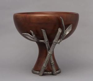 Bol à fruits artisanal tendance en bois massif – Bol de service de luxe pour l'exportation - Product Image 3