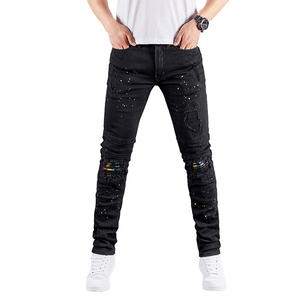 BEST ROCK INTERNATIONAL - Jeans Unisex al por Mayor, Estilo Urbano, Deportivos, Rectos, Vintage, Desgastados y Transpirables - Product Image 1